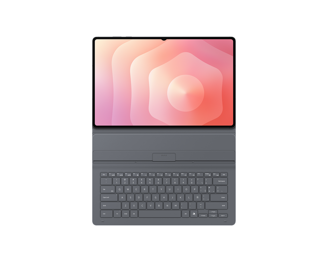 Galaxy Tab S11 Ultra Book Cover Keyboard Slim Standing4 Black 