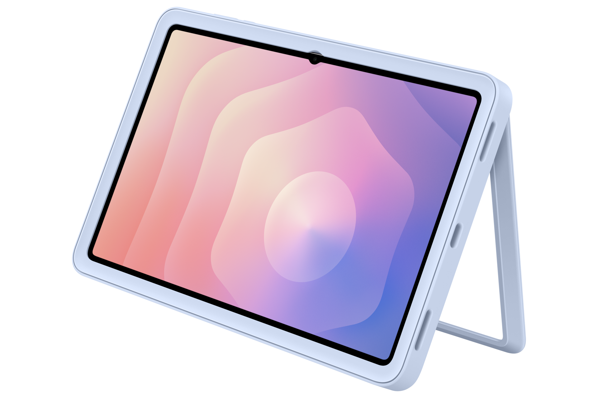 Galaxy Tab S11 Ultra Frame Cover Standing3 Blue 