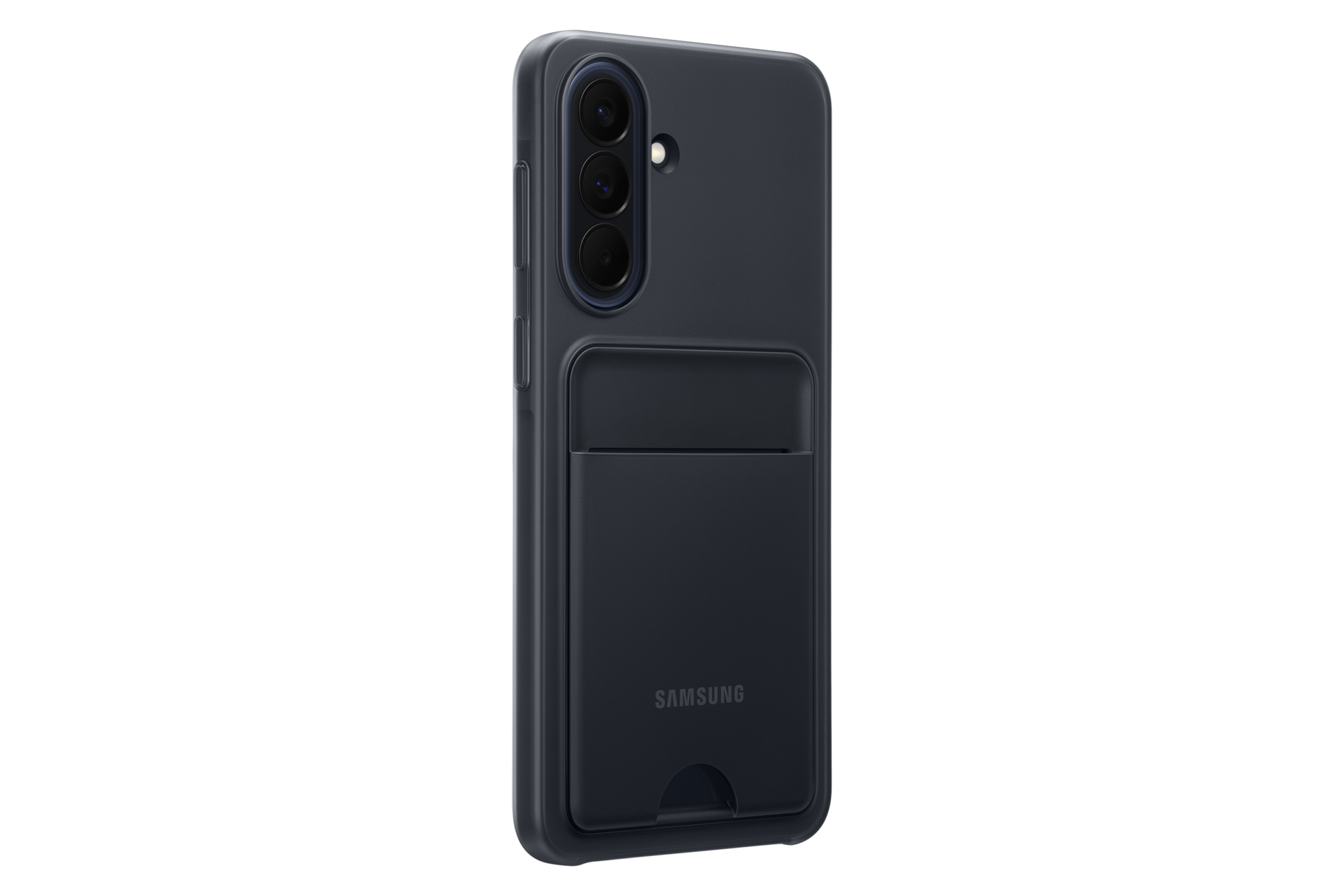 Galaxy A57 5G Card Slot Case Back-L-30 Black 