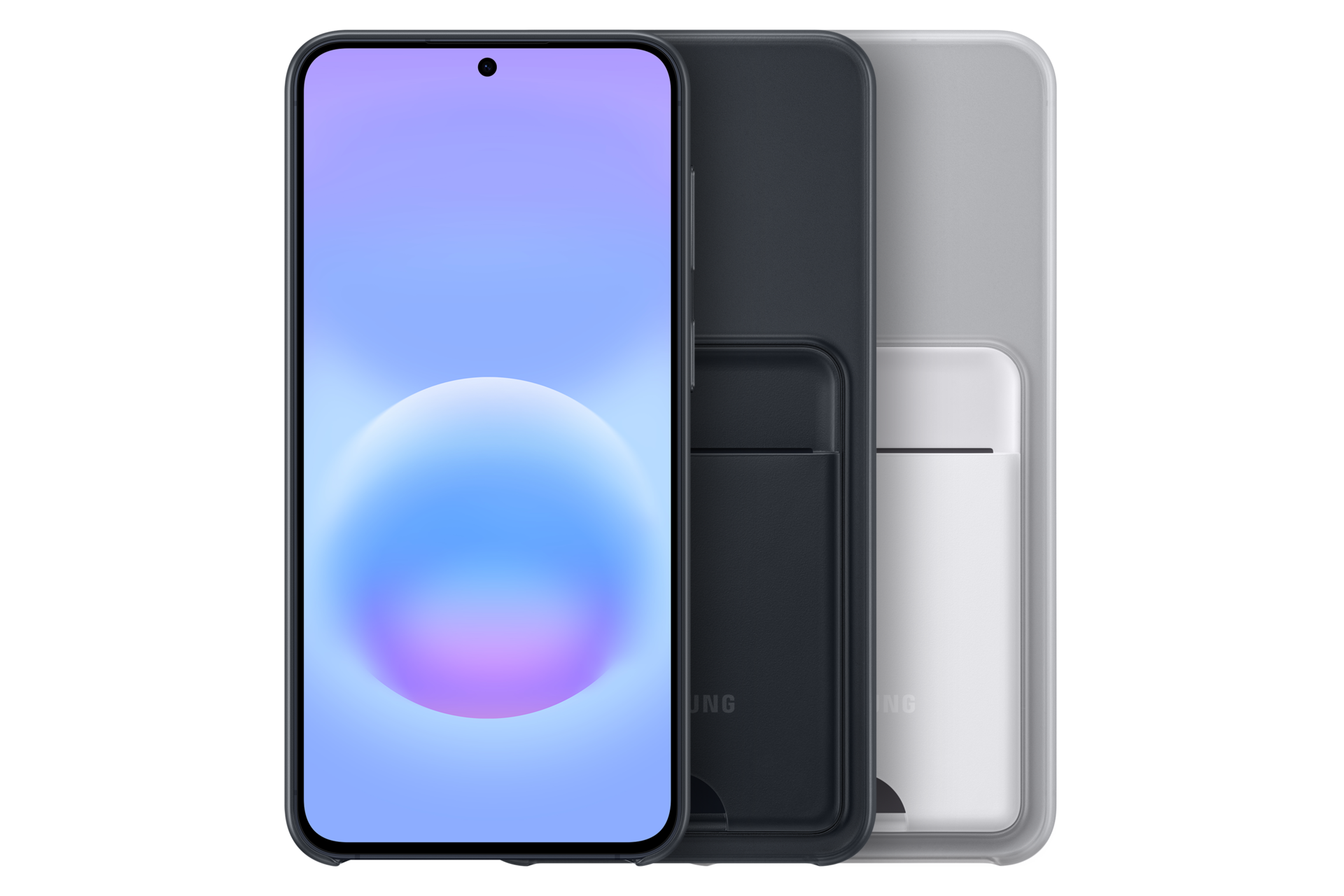 Galaxy A57 5G Card Slot Case Set Black 