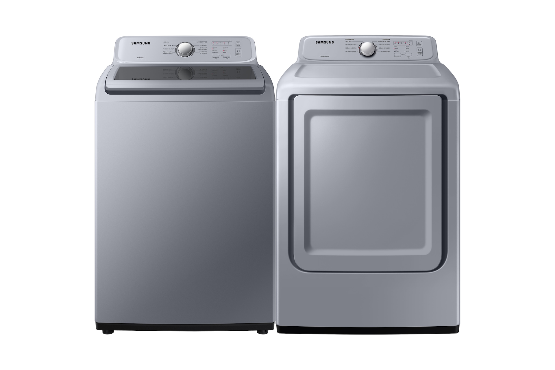 Combo lavadora y secadora 20 kg y 24 kg Gris Samsung México