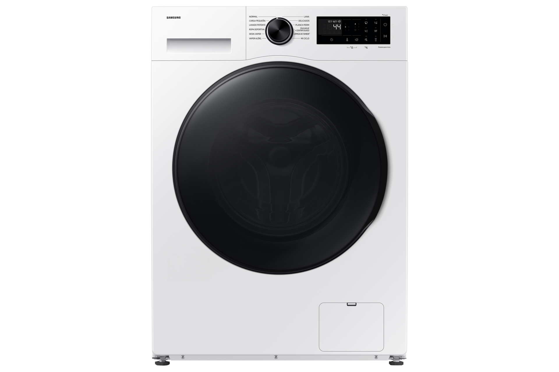 Lavadora 13 Kg Agitador con Secadora apilable 11 Kg Blanca White