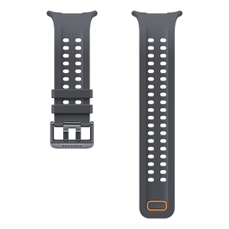 Marine Band (S/M/L) for Galaxy Watch Ultra2 Front Black 