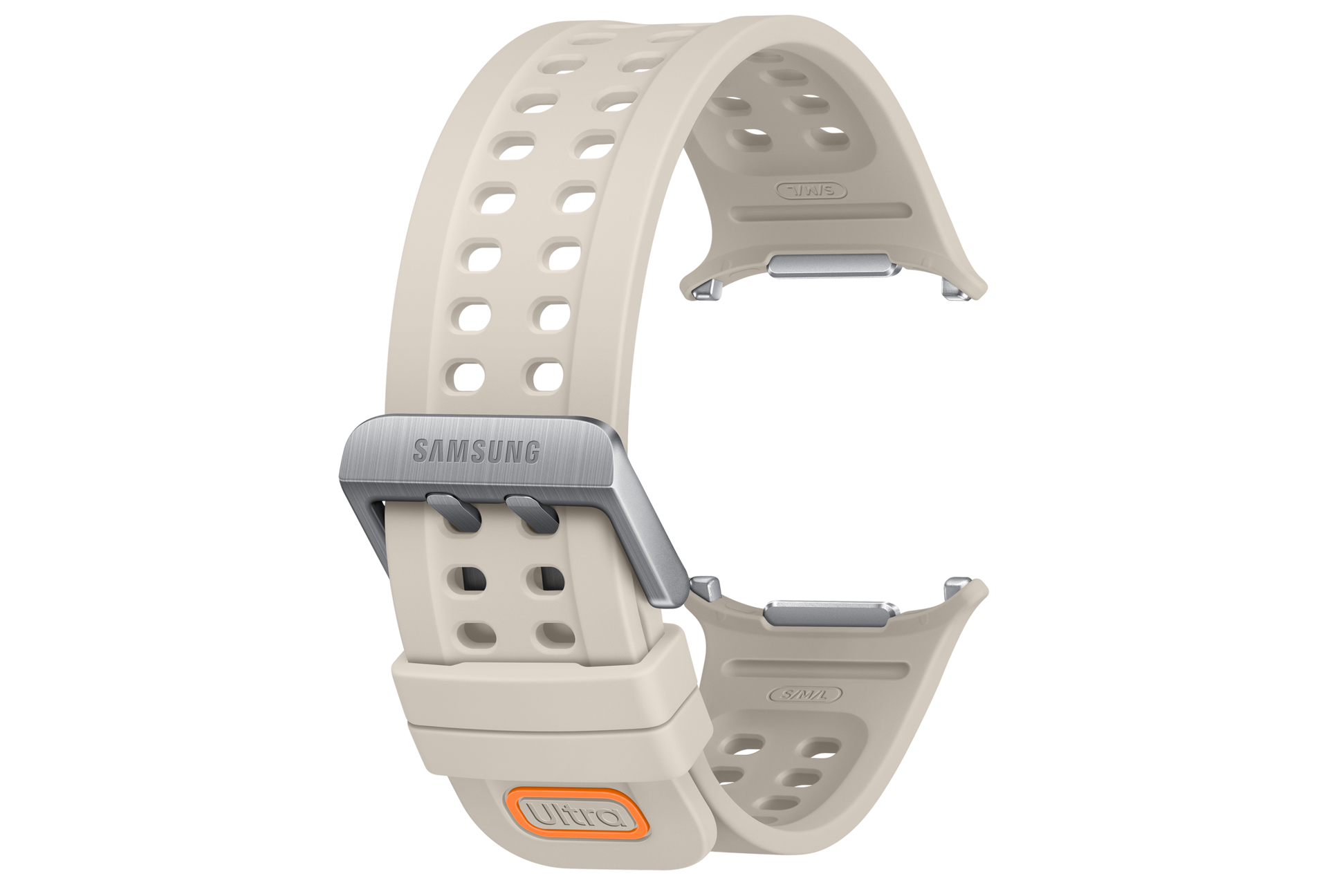 Marine Band (S/M/L) for Galaxy Watch Ultra2 Back-Perspective Mocha 