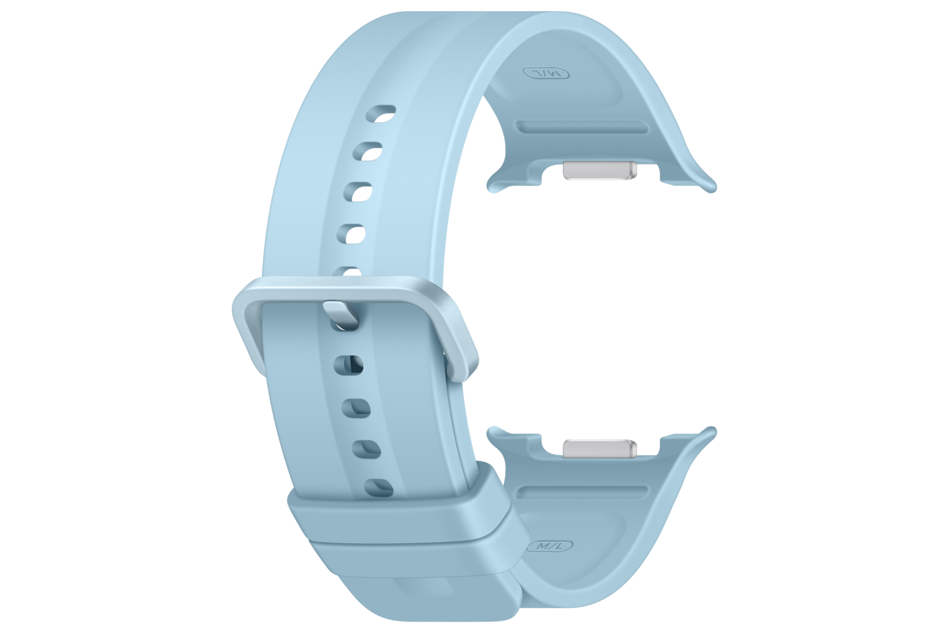 Sport Band (M/L) for Galaxy Watch9 (Watch8) Back-Perspective Blue 