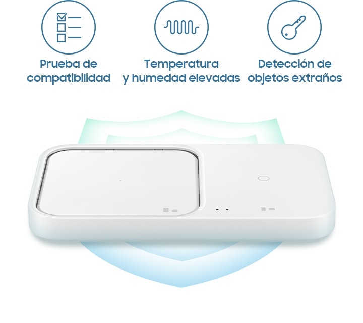 ▷ Samsung Cargador Inalámbrico Rápido 15W, EP-P2400TBEGWW ©