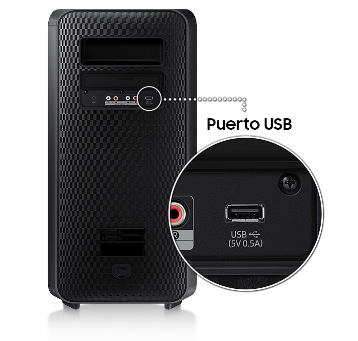 Torre de sonido con luz 160W Batería integrada MX-ST40B/ZX