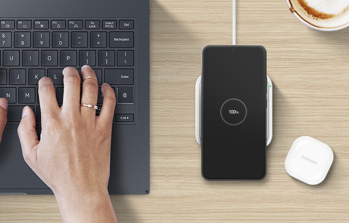 Super Fast Wireless Charger Dark Gray Samsung México