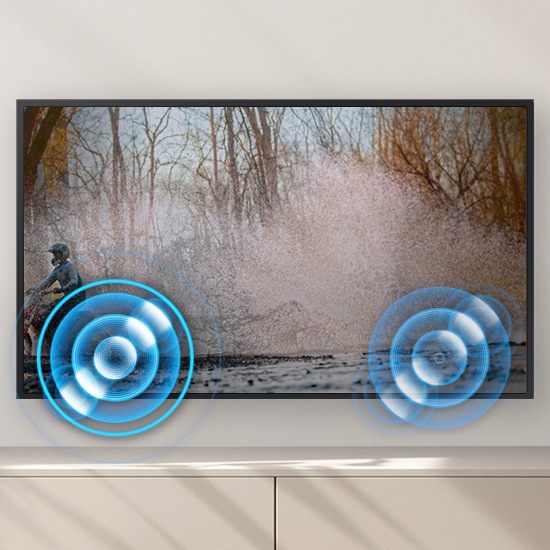 Pantalla Smart TV Samsung QLED de 32 pulgadas 4 K QN32LS03CBFXZX con Tizen