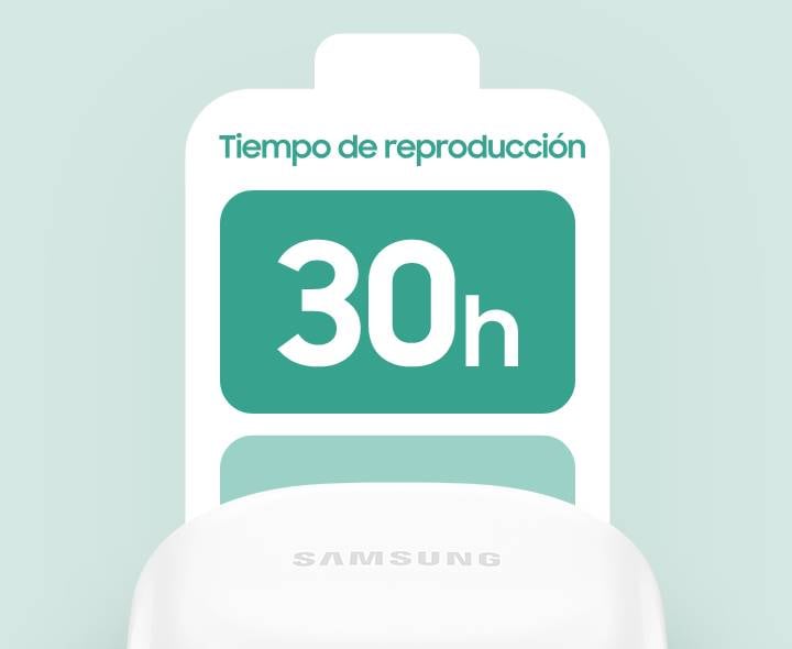 Samsung galaxy discount buds duracion bateria