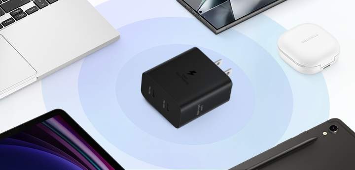 SAMSUNG - 【新品】サムスン純正 超急速充電器 50W Power Adapter Duo SAMSUNG - 【新品】サムスン純正 超急速充電器 50W Power