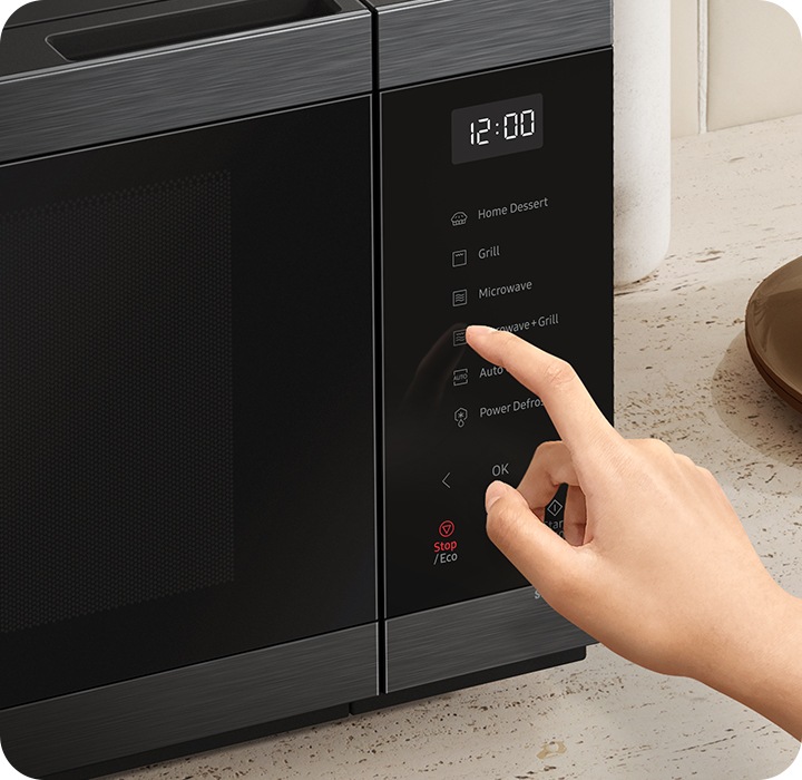 Horno de microondas pies Acero Inox Samsung México