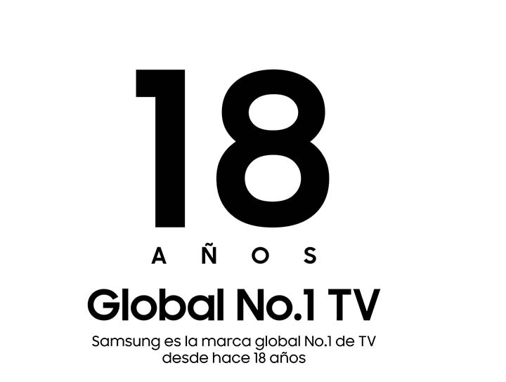 Samsung la marca global No.1 desde hace 18 años