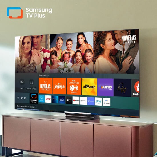 Pantalla Smart TV Samsung OLED de 65 pulgadas 4 K QN65S90CAFXZX con Tizen