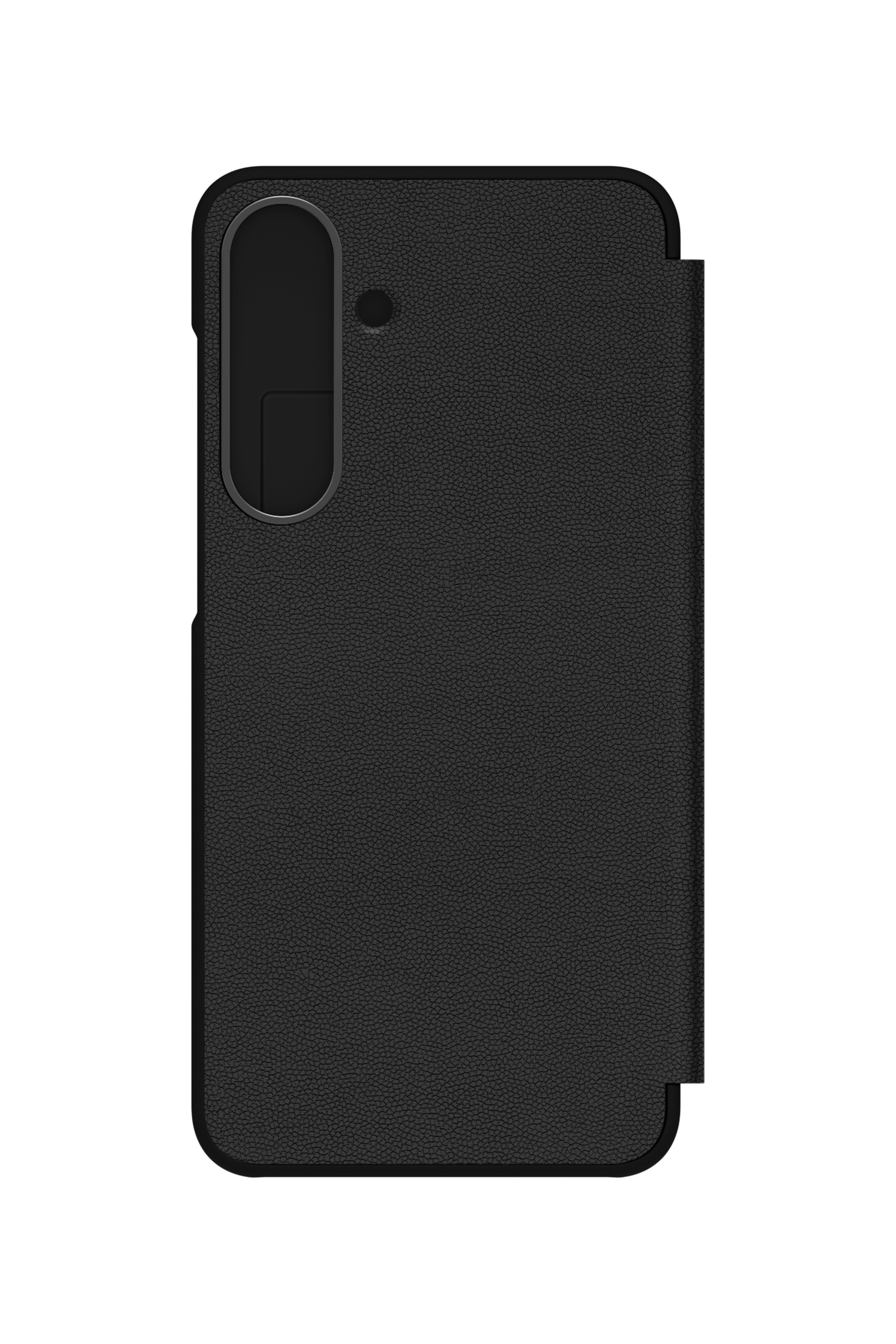 Galaxy S25FE Wallet Flip Case Back Black 