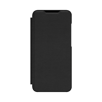 Galaxy S25FE Wallet Flip Case Front Black 