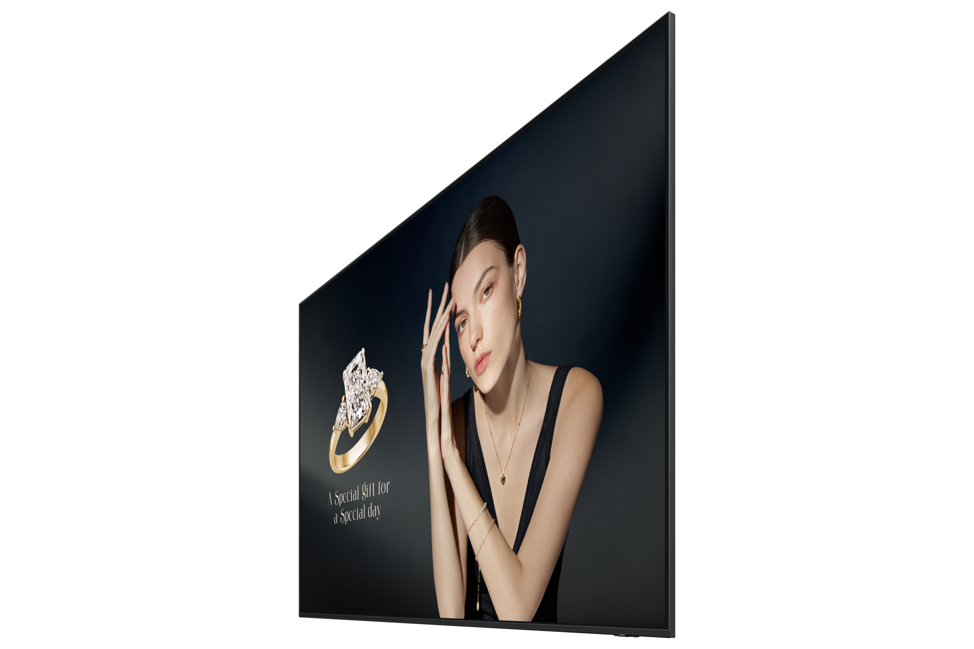 115" UHD Signage QHFX Dynamic Black 