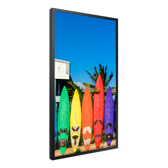 Outdoor Signage OM55B L-Perspective Black 