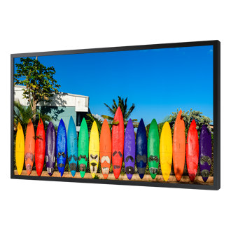 Outdoor Signage OM55B R-Perspective Black 