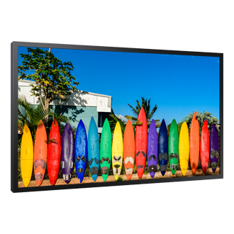 Outdoor Signage OM55B L-Perspective Black 