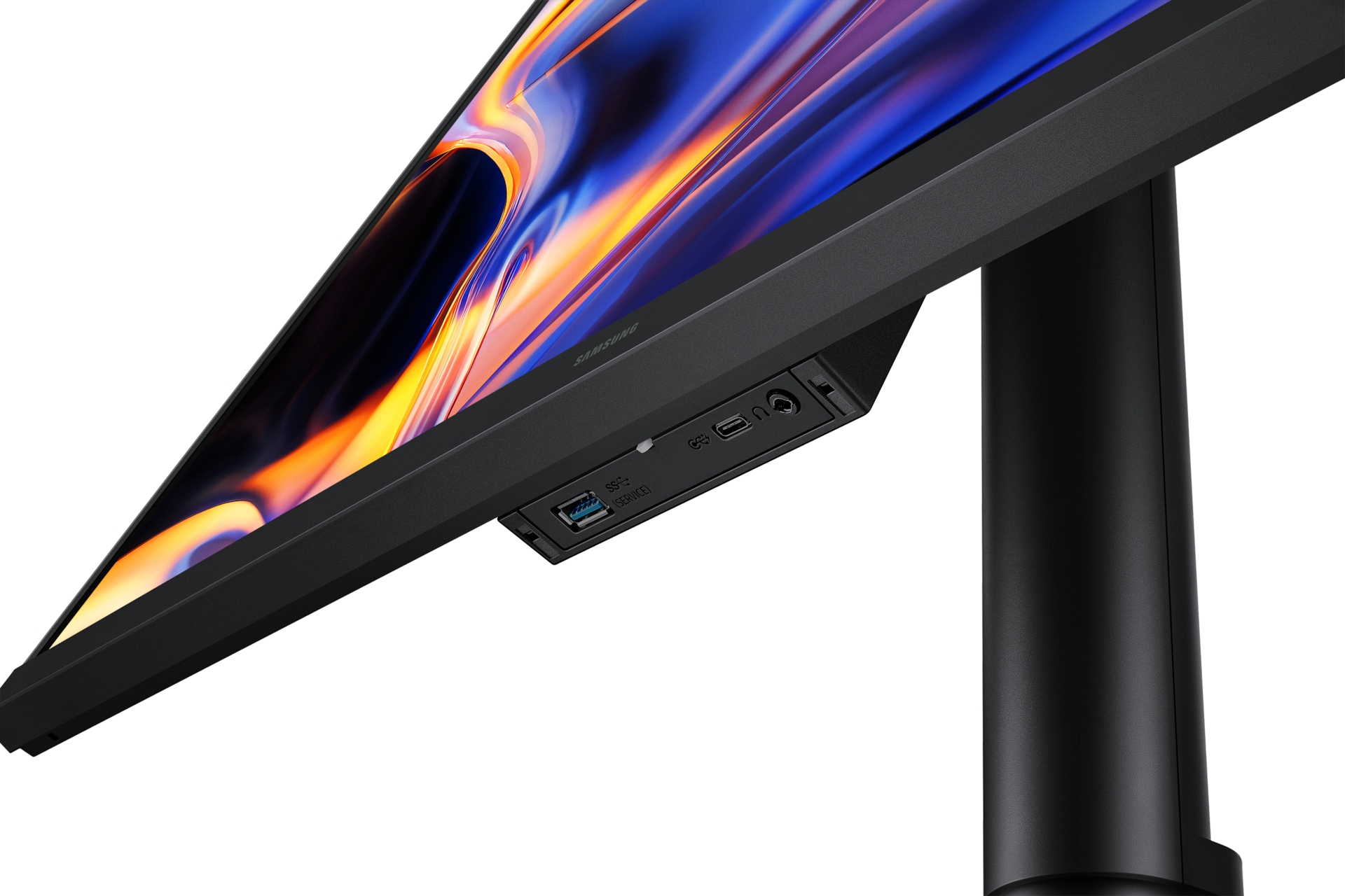 27" ViewFinity S8 S80HF 5K Monitor Detail2 Black 
