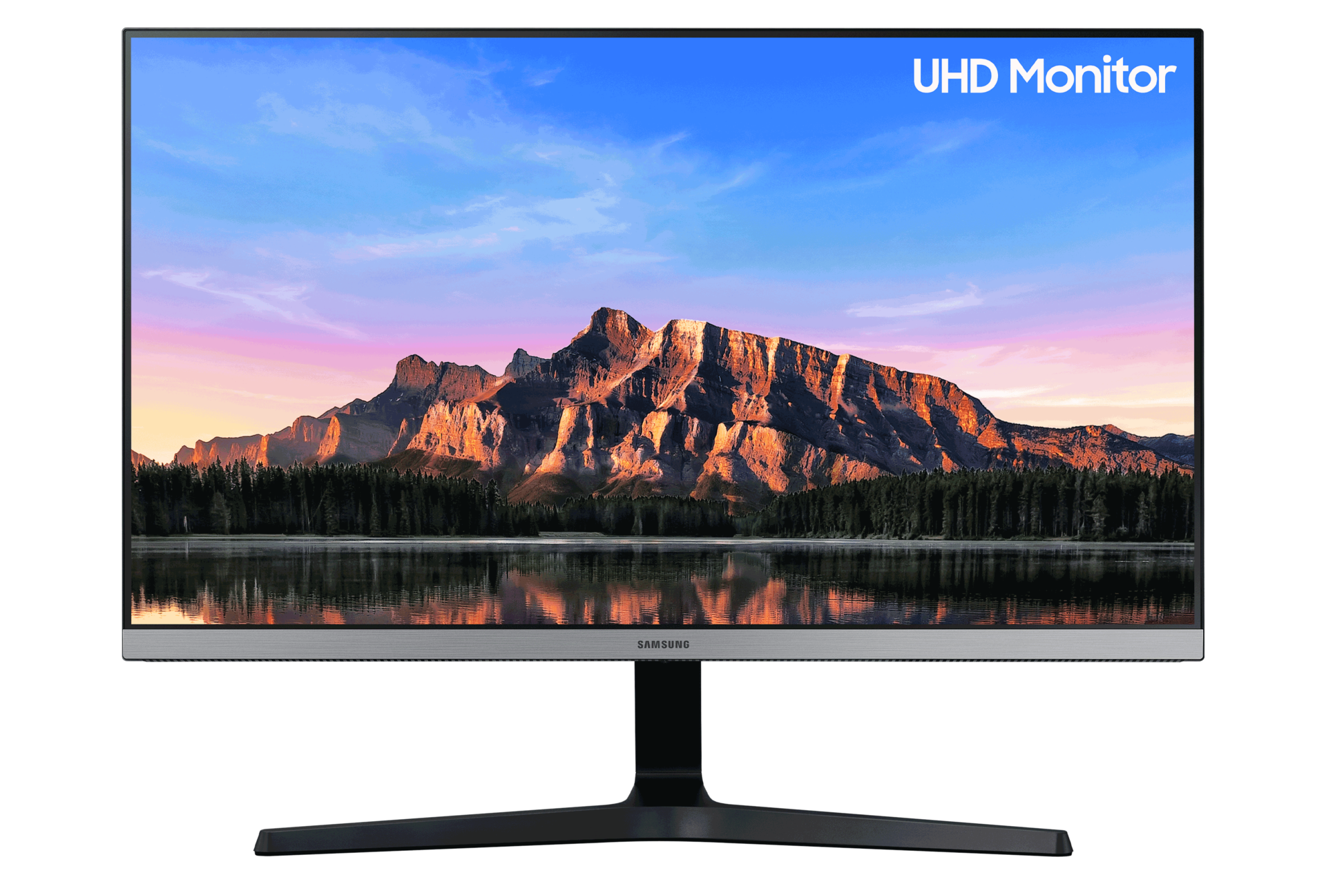 Monitor 28 UHD con panel IPS color Plata