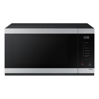 Horno de microondas con Grill 1.4 pies (40 L), Power Defrost, Acero Inoxidable<br>