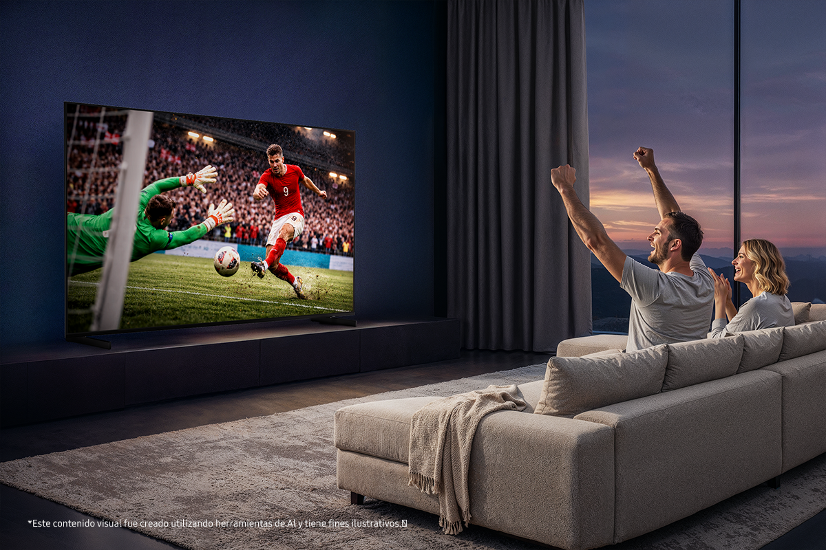 Pantalla 55" Micro RGB R85HAF 4K Vision AI Smart TV (2026) Negro