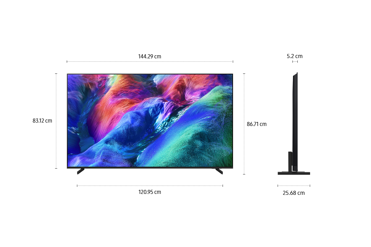 Pantalla 65" Micro RGB R85HAF 4K Vision AI Smart TV (2026) Negro