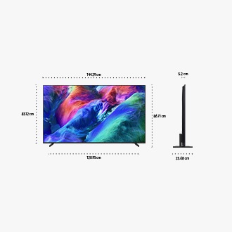 Pantalla 65" Micro RGB R85HAF 4K Vision AI Smart TV (2026) Negro