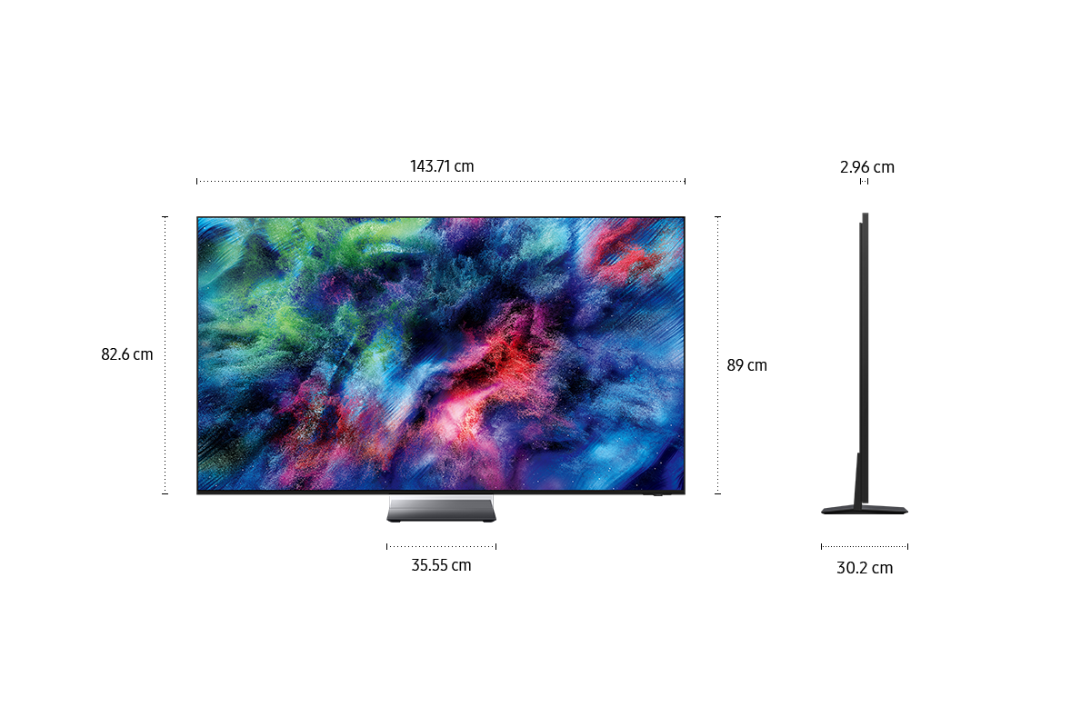 Pantalla 65” Micro RGB R95HAF Vision AI Smart TV (2026) Negro