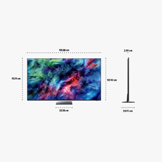 Pantalla 75" Micro RGB R95HAF Vision AI Smart TV (2026) Negro