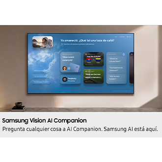Pantalla 75" Micro RGB R95HAF Vision AI Smart TV (2026) Negro