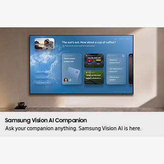 Pantalla 85" Micro RGB R85HAF 4K Vision AI Smart TV (2026) Negro