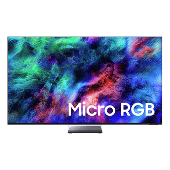 85" Micro RGB R95HAF Vision AI Smart TV (2026) Front Black 