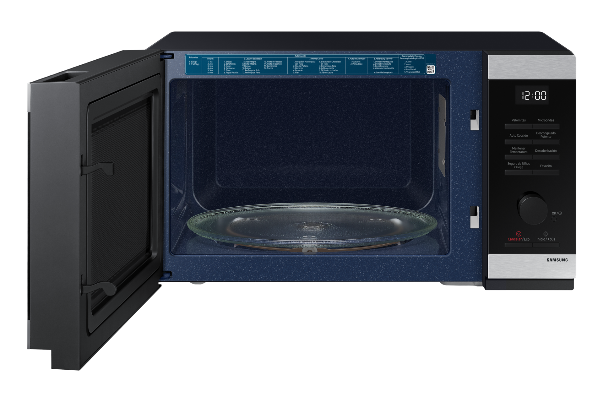 Horno de microondas 1.1 pies (32 L), Power Defrost, Acero Inoxidable<br>, Acero Inoxidable