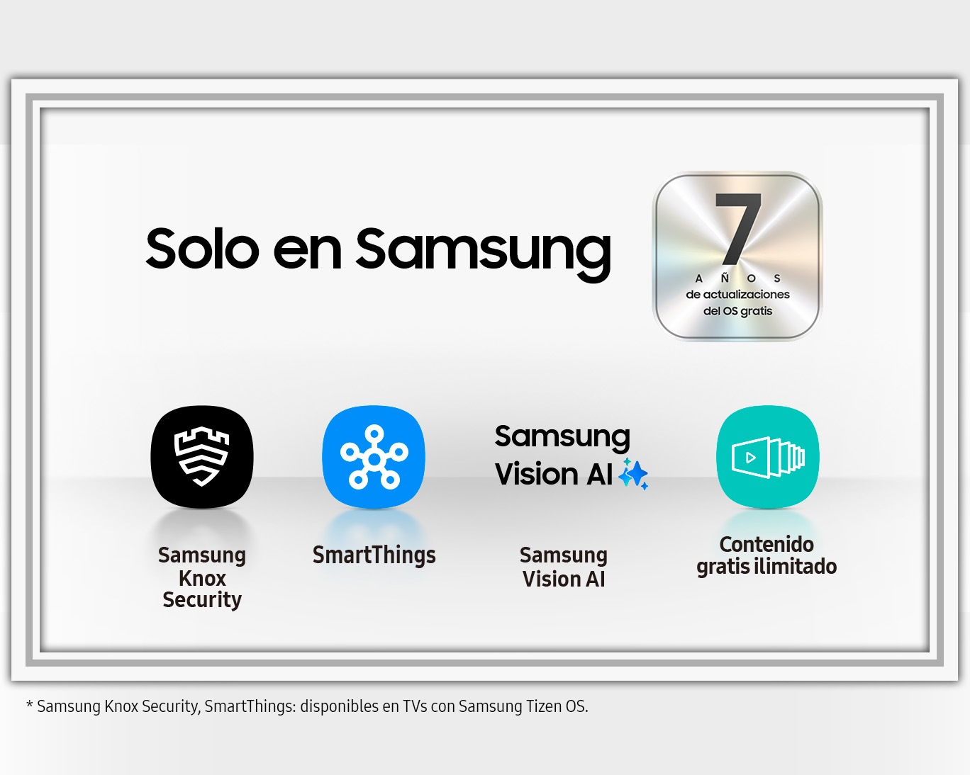 The Frame  50 pulgadas LS03FA QLED 4K, Art Mode, Vision AI, Smart TV (2025) Negro