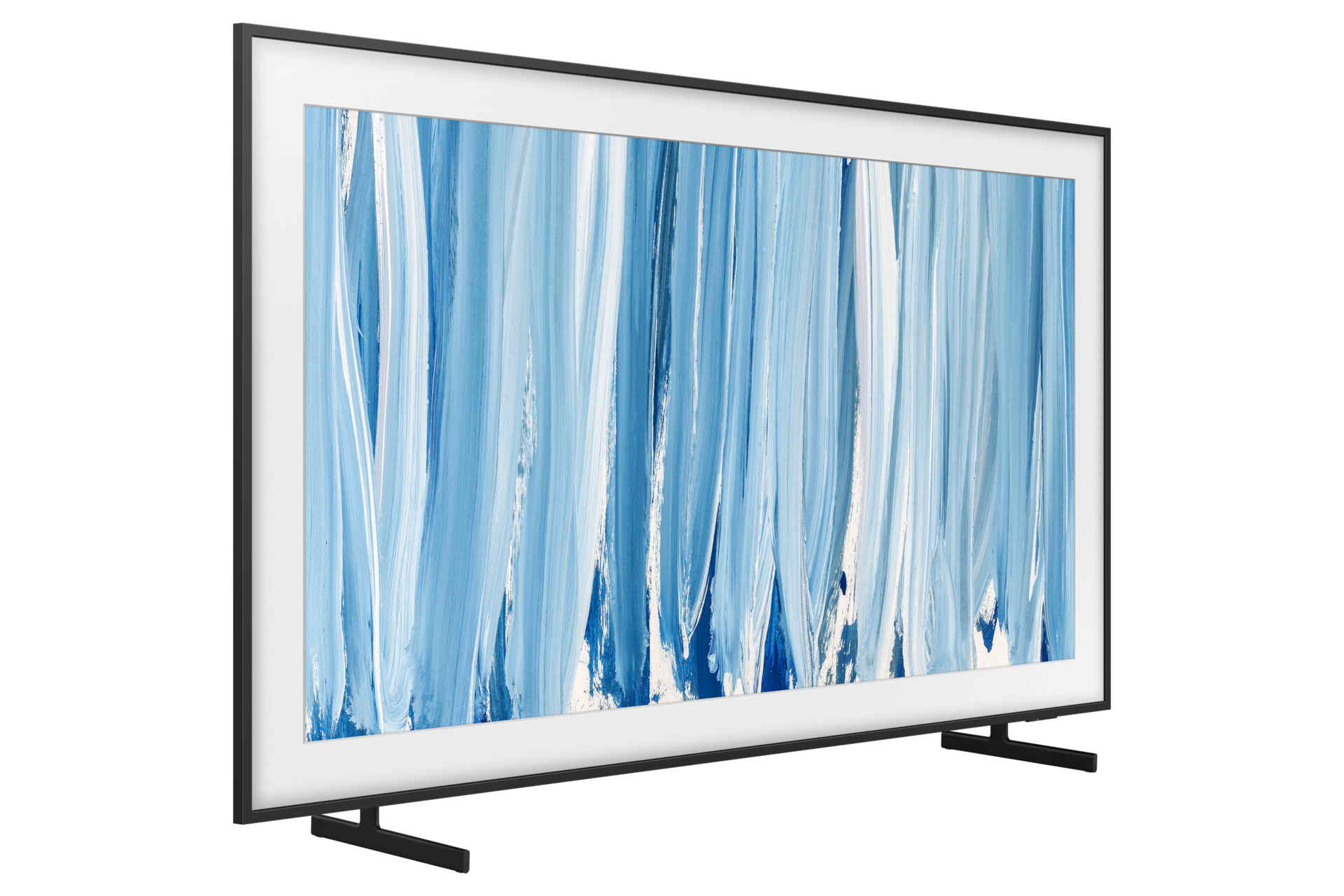 The Frame Pro LS03HW 4K Samsung Vision AI Smart TV (2026) L-Perspective2 Black Modern Frame Design with Wireleess One Connect