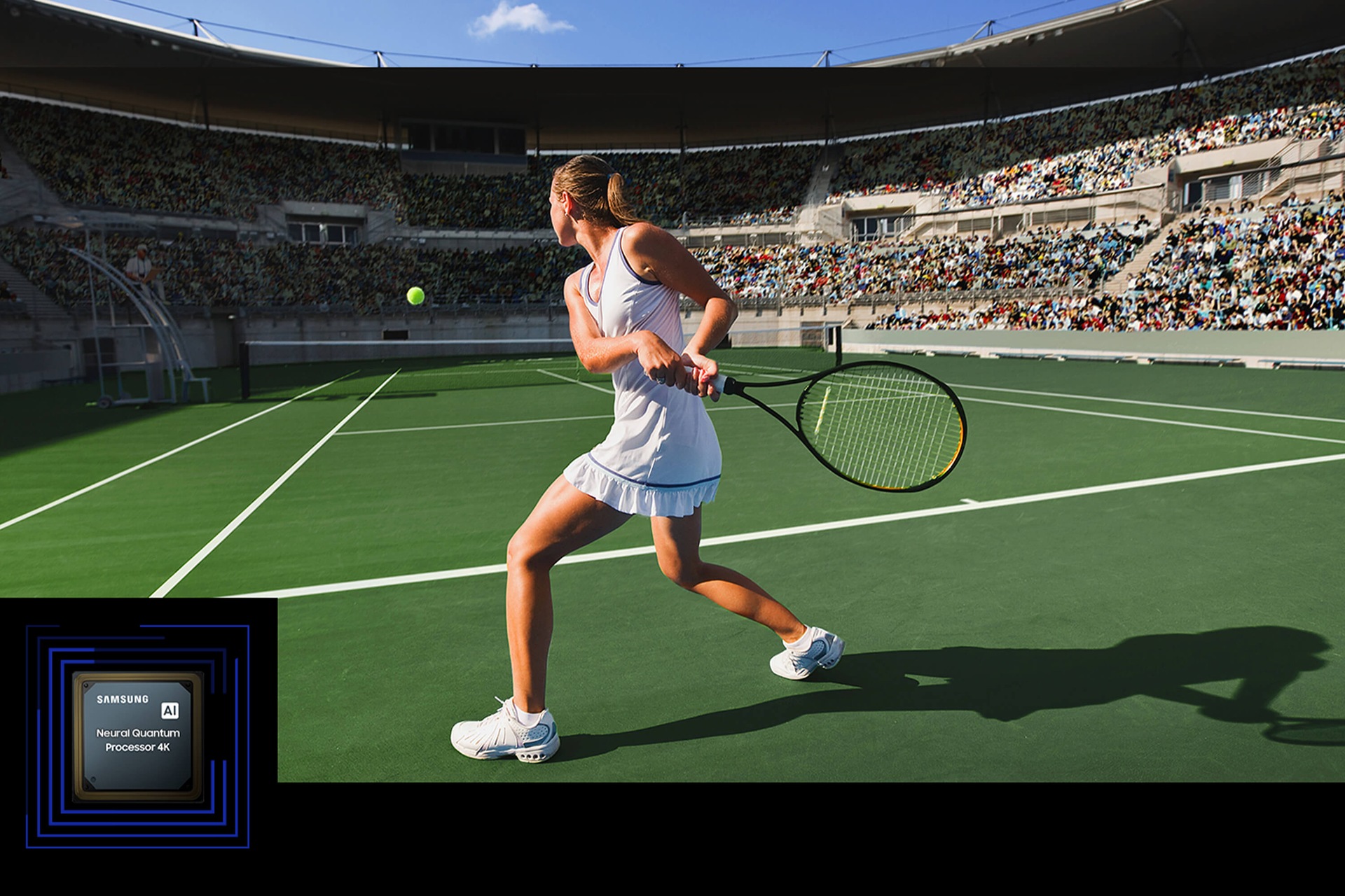 Procesador Neural Quantum 4K Pantalla Samsung QN55S95BAFXZX 