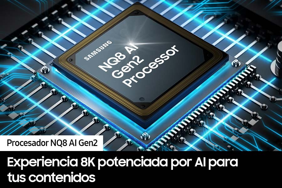 QN85QN800DFXZX Procesador NQ8 AI Gen2