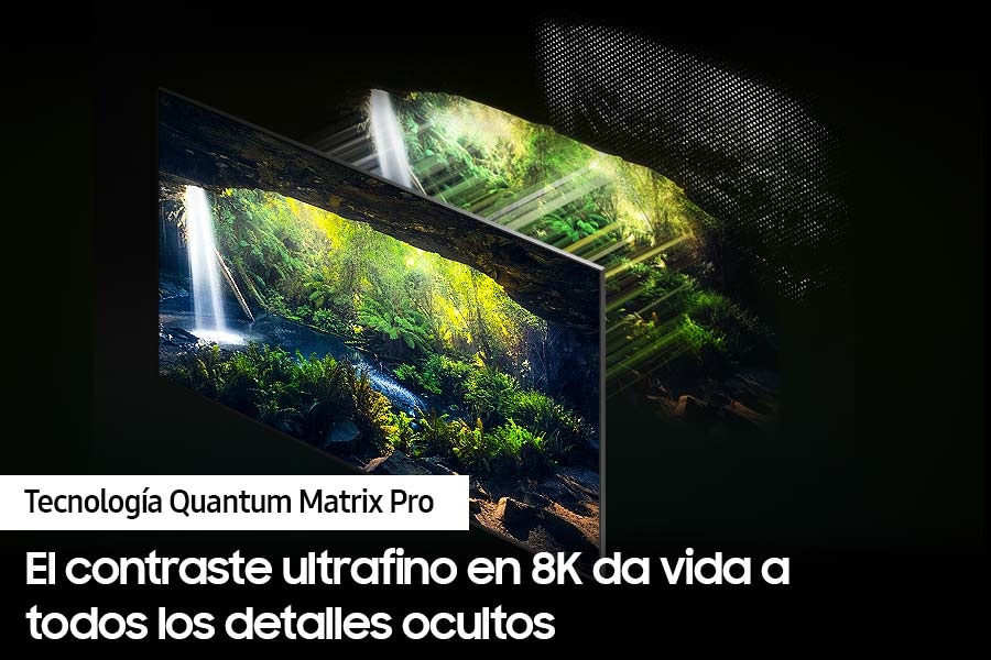 QN85QN800DFXZX Tecnología Quantum Matrix Pro