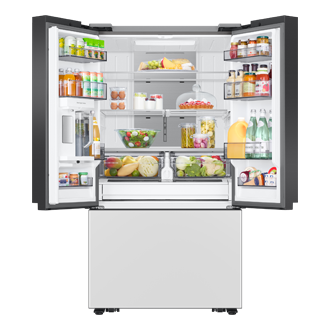 front-open-with-food Clean White