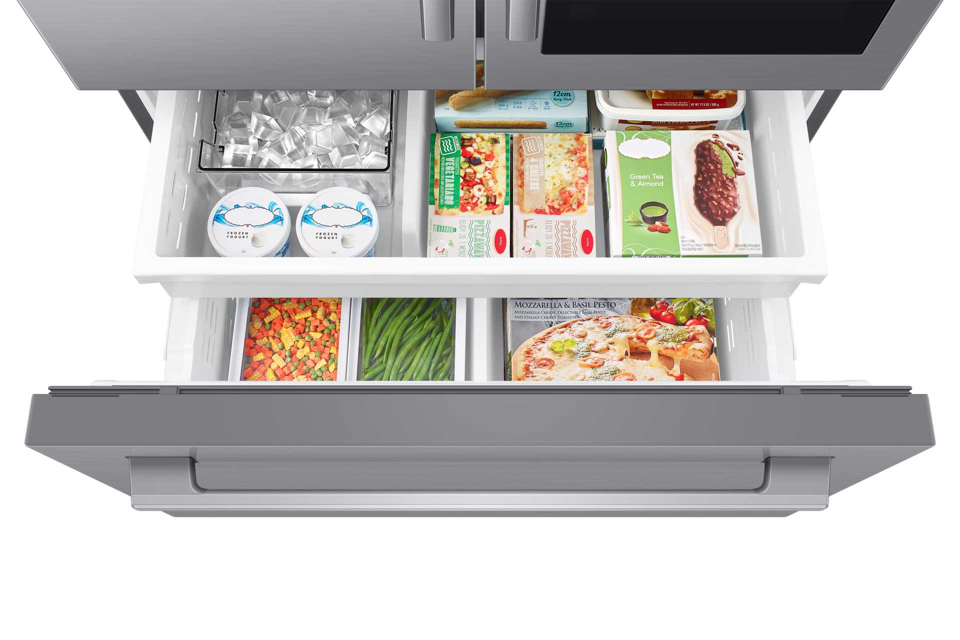 FDR Refrigeraotr RF80H36_RF80H30JDTEM Auto View 836L Freezer-Dynamic Silver 