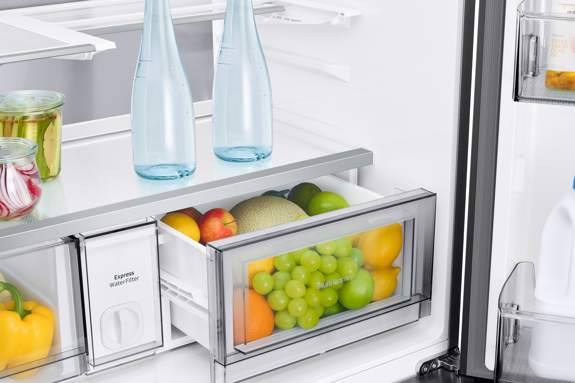 multi-pantry-and-slide-in-shelf Clean White