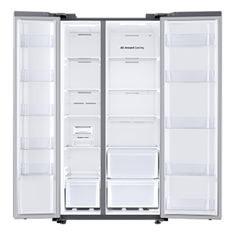 front-open-without-food Silver Mirror