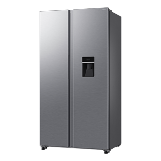 SBS Refrigerator RS40HM36 Dispenser Water Disp 526L R-Perspective Silver 