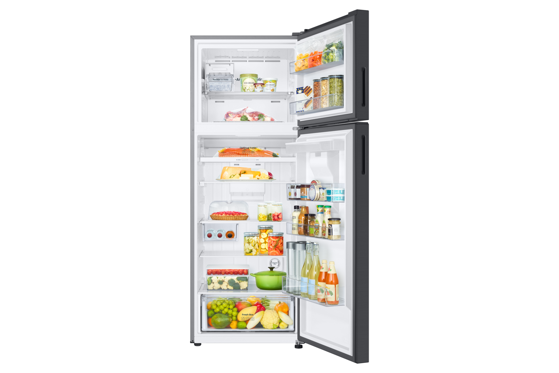 front-open-with-food Black