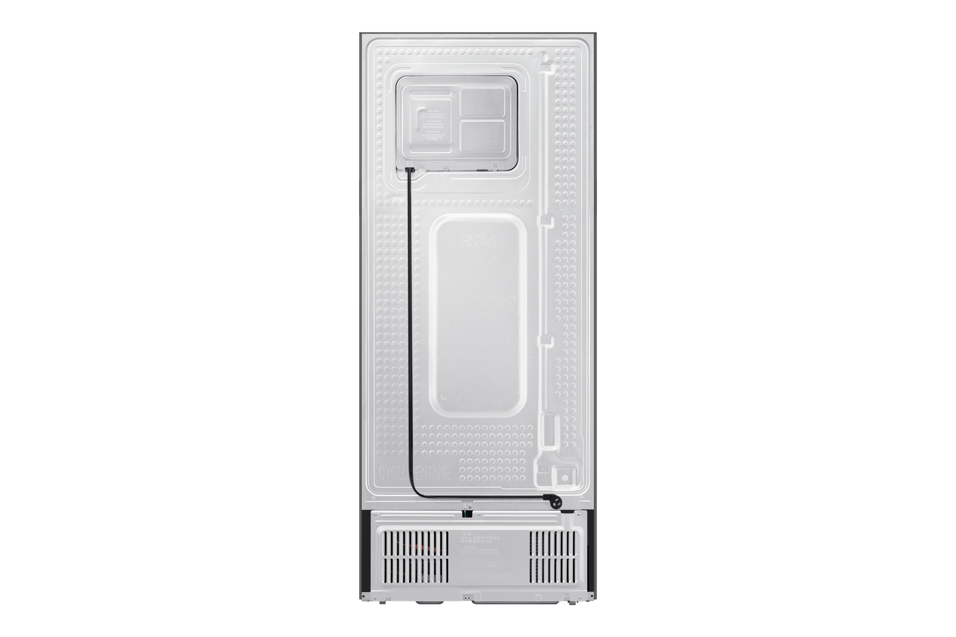 Top Mount Freezer Refrigerator AI Energy Mode 490L Back Black 