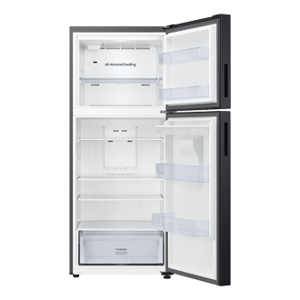 Top Mount Freezer Refrigerator AI Energy Mode 490L Front-Open Black 