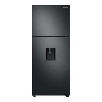 Top Mount Freezer Refrigerator AI Energy Mode 490L Front Black 